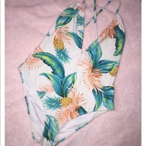 One piece bathing suit